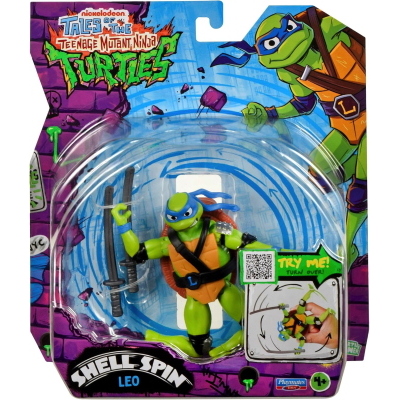 TURTLES TARTARUGHE NINJA PERSONAGGI SHELL SPIN 