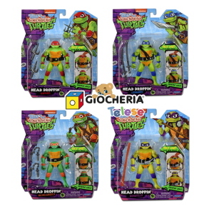 TURTLES PERSONAGGI HEAD DROPPING