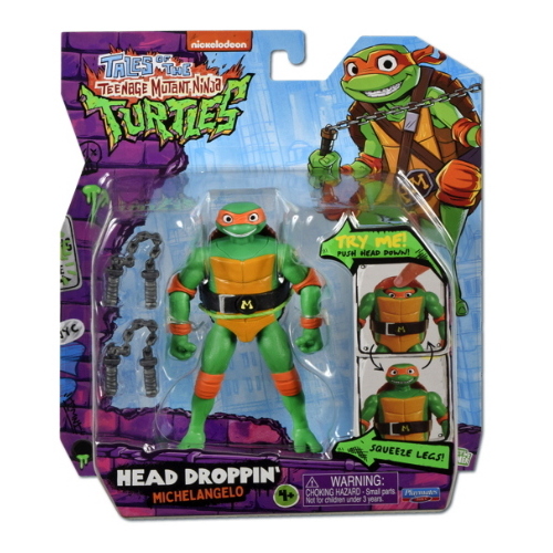 TURTLES PERSONAGGI HEAD DROPPING