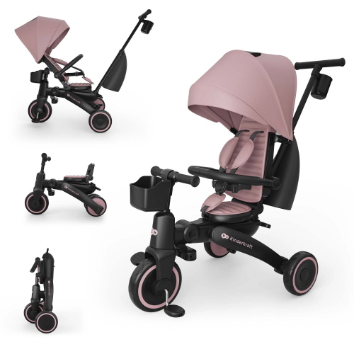 KINDERKRAFT TRICICLO PIEGHEVOLE JAZZ 3 PINK