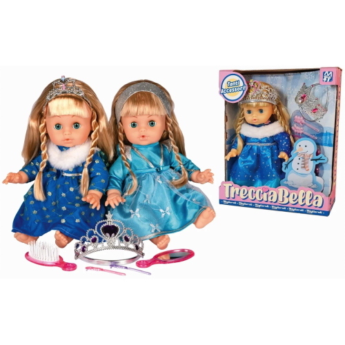 MIGLIORATI BAMBOLA TRECCIABELLA PRINCIPESSA