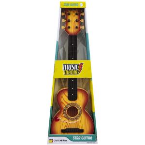 MUSIC MANIA - STAR GUITAR CHITARRA IN SIMIL-LEGNO CM.65
