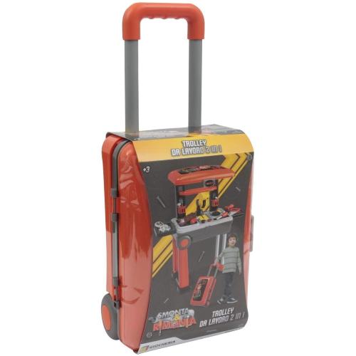 SMONTA&RIMONTA - BANCHETTO ATTREZZI TROLLEY