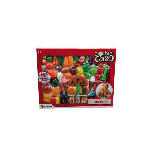 GIOCHI DI CASA - SET FOOD MAXI FOOD SET 80 ALIMENTI