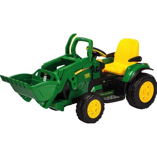 TRATTORE ELETT DEERE PALA 12V
