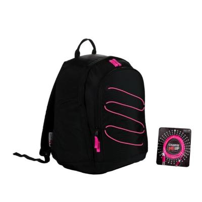 GOSMART20 ZAINO FLUO + BUSTINA PORTAPENNE