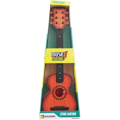 MUSIC MANIA - STAR GUITAR CHITARRA IN SIMIL-LEGNO CM.65