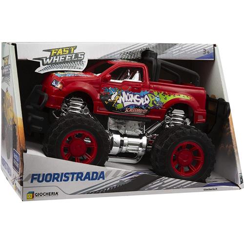 FAST WHEELS - FUORISTRADA MONSTER TRUCK A FRIZIONE 2 MODELLI