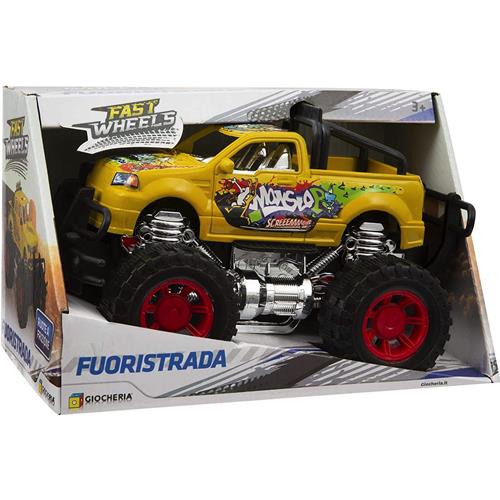 FAST WHEELS - FUORISTRADA MONSTER TRUCK A FRIZIONE 2 MODELLI