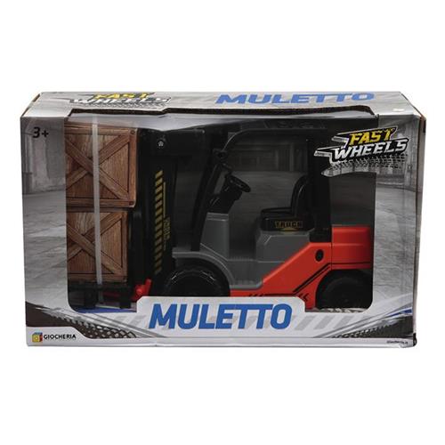 FAST WHEELS - MULETTO CON BANCALE E CASSA