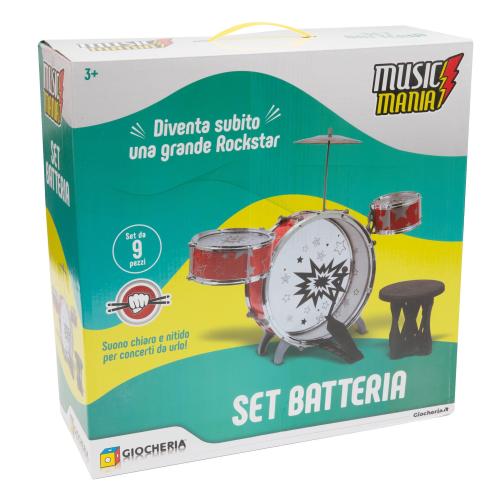 MUSIC MANIA - LA MIA PRIMA BATTERIA