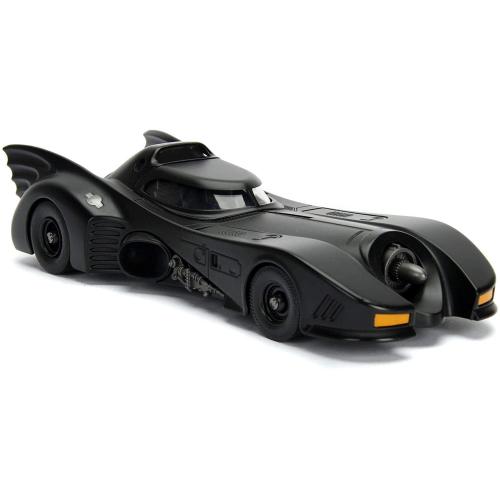 BATMAN BATMOBILE DEL 1989 IN SCALA 1:24 CON PERSONAGGIO DI BATMAN IN DIE CAST