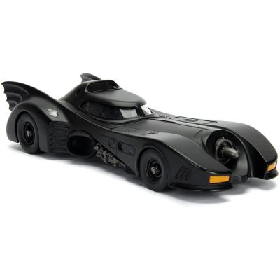 BATMAN BATMOBILE DEL 1989 IN SCALA 1:24 CON PERSONAGGIO DI BATMAN IN DIE CAST