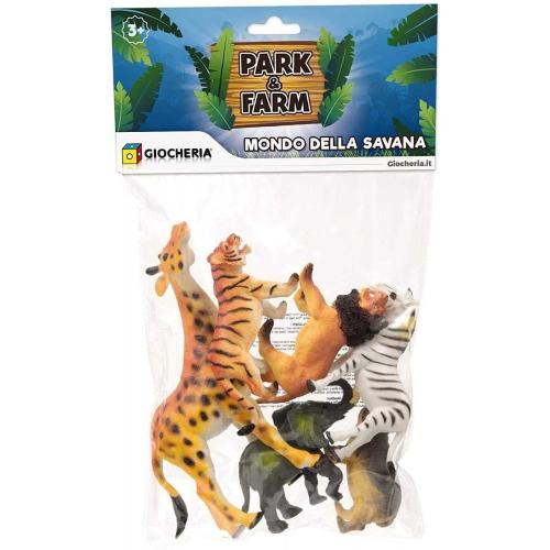 PARK&FARM - BUSTA 6 ANIMALI SAVANA