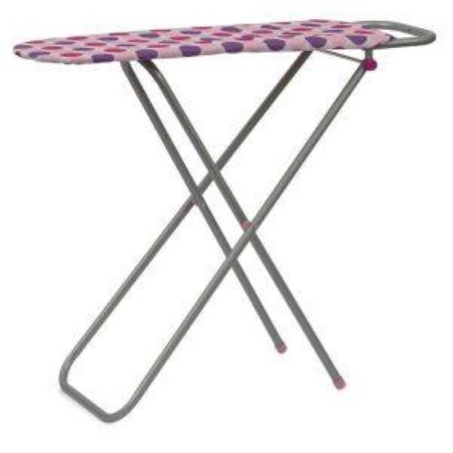 GIOCHI DI CASA - ASSE DA STIRO IN SCATOLA CON STENDINO E 3 GRUCCE