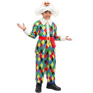 COSTUME BAMBINO/A ARLECCHINO TAGLIA M
