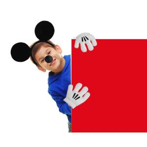 TOPOLINO - KIT ORECCHIE, NASO, GUANTI