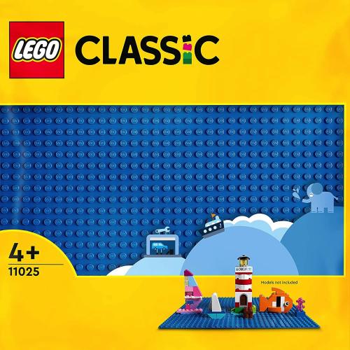LEGO CLASSIC BASE DA COSTRUZIONE BLU