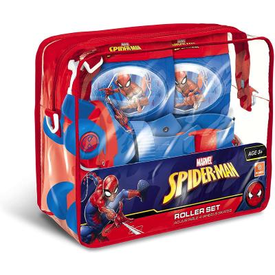 SPIDER MAN PATTINI BABY + PROTEZIONI - 22/29 - IN BORSA