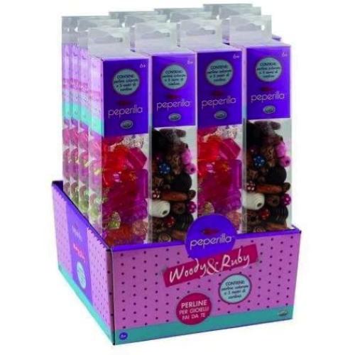 PEPERILLA BIJOUX TORRI PERLINE IN LEGNO