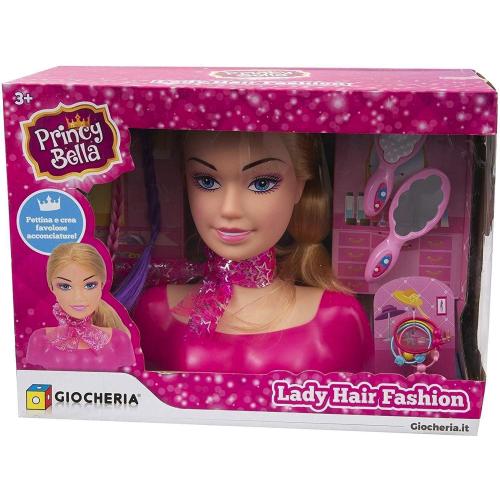PRINCY BELLA - LADY HAIR FASHION DA PETTINARE CM.22 ACC. E TRUCCHI