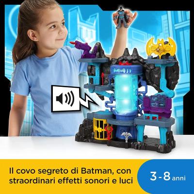 IMAGINEXT DC BAT-TECH BATCAVERNA CON LUCI E SUONI E PERSONAGGIO