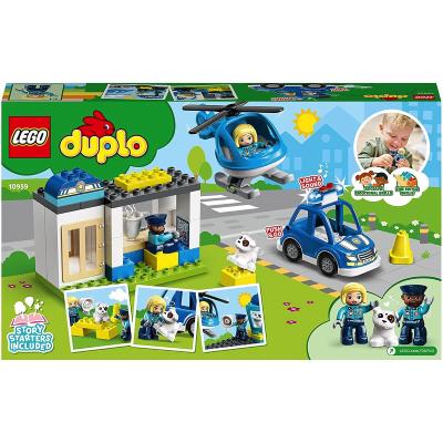 DUPLO STAZIONE DI POLIZIA ED ELICOTTERO