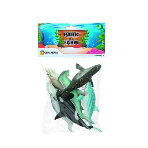 PARK&FARM - BUSTA 6 ANIMALI MARINI