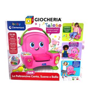 POLTRONCINA CANTA, SUONA E BALLA PINK