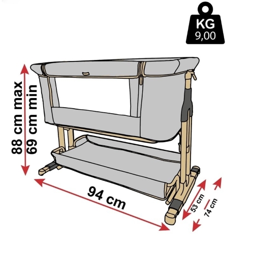 CULLA/LETTINO GIROLETTO SLEEPY BEIGE NEXT TO ME NUNU'