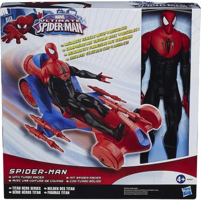 AVENGERS SPIDERMAN 30 CM CON VEICOLO 