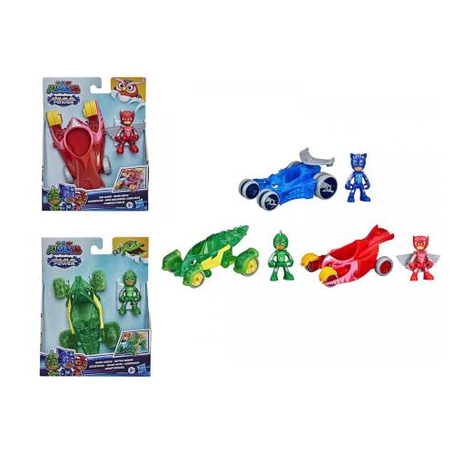 PJMASKS VEICOLI ANIMAL RIDERS AST.